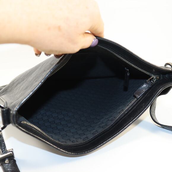 Gucci Black Leather Crossbody Bag | Authentic Italy | Style 113013 1956 - Picture 7 of 7